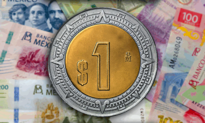 El peso mexicano sufrió ligeras pérdidas