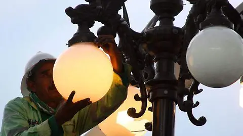 3 mil luminarias nuevas en Puebla
