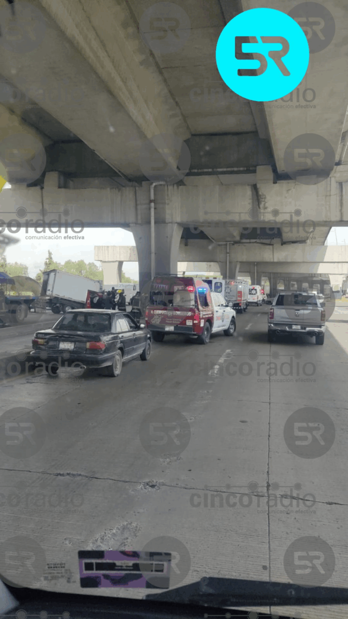 ACCIDENTE EN LA AUTOPISTA