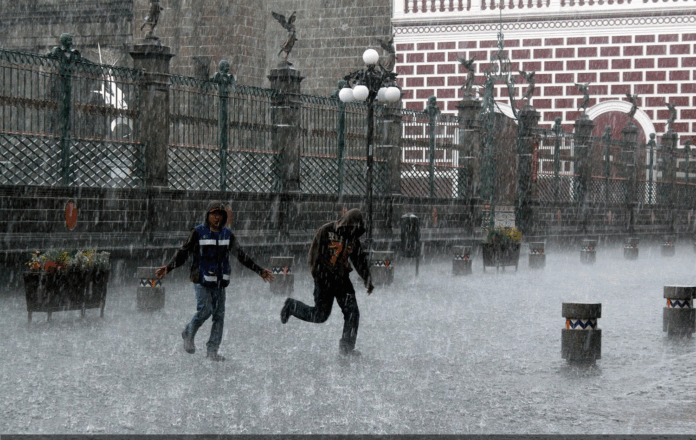 Lluvias en Puebla