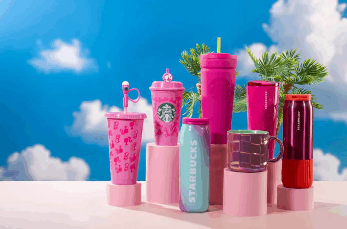 vasos Starbucks Barbie edición limitada