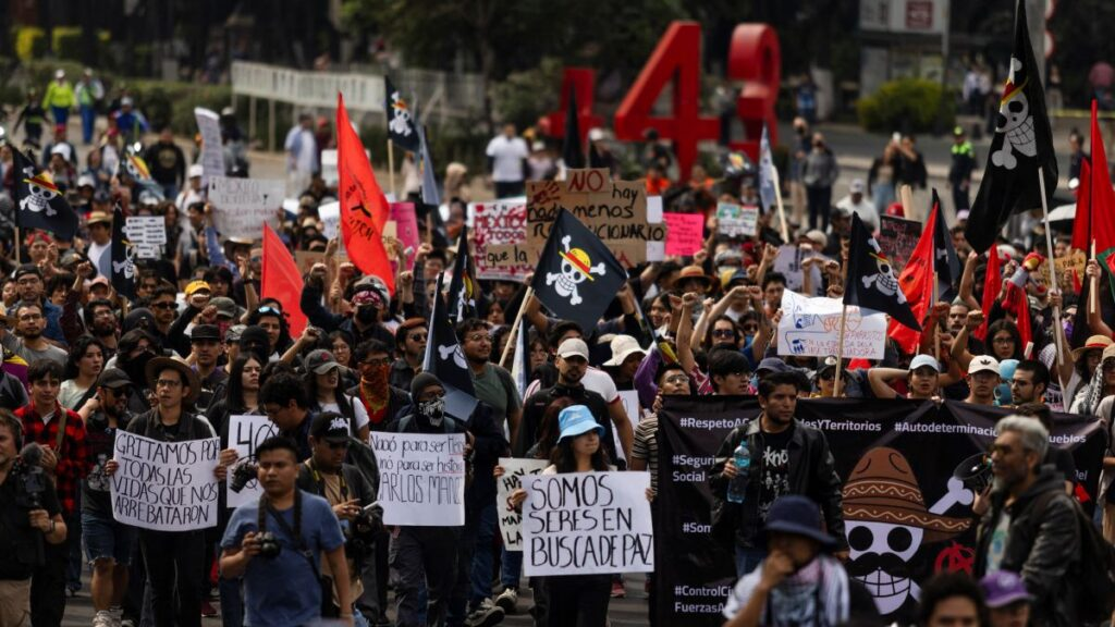 Marcha de la Generación Z 15 de noviembre 2025