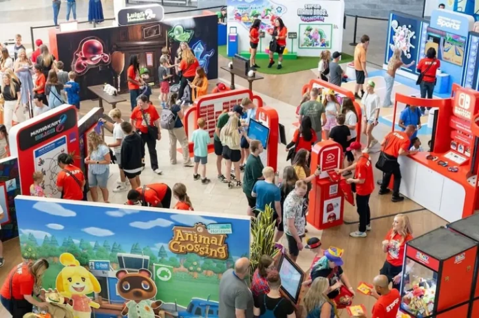 nintendo mall tour