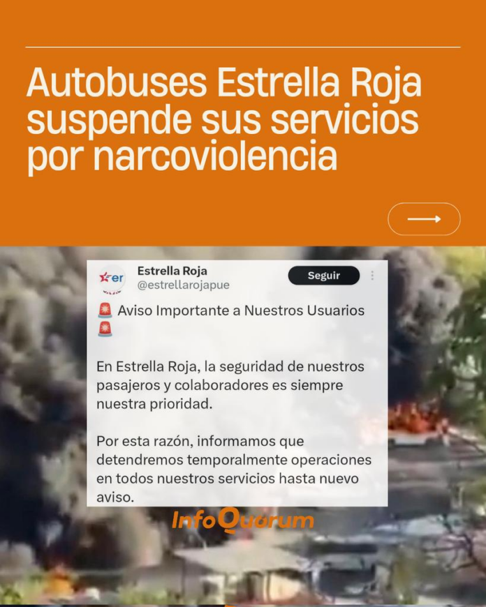 violencia en Puebla tras El Mencho